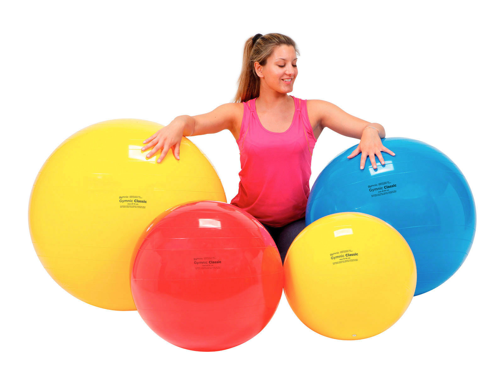 Large exercise ball 95 cm 2025
