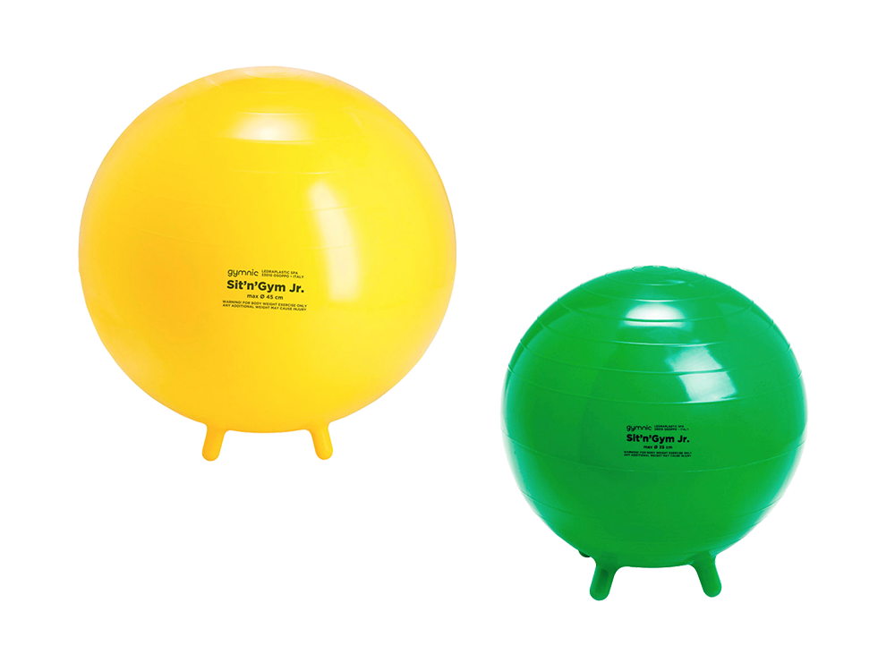 Ballon Siège ergonomique 55 cm avec pieds - Sit'n'Gym - Swiss ball